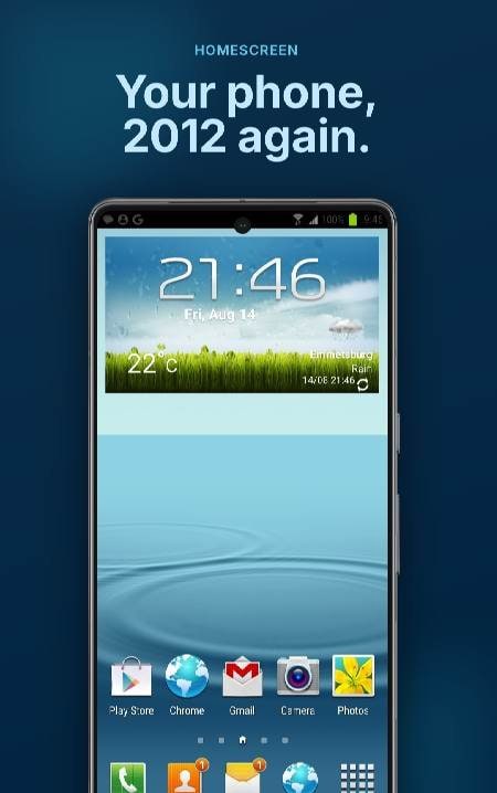 Aperçu de RetroDroid Launcher 1