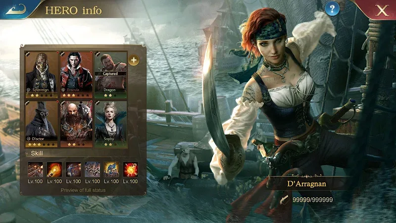 Tangkapan layar gameplay 6 Guns of Glory: Lost Island