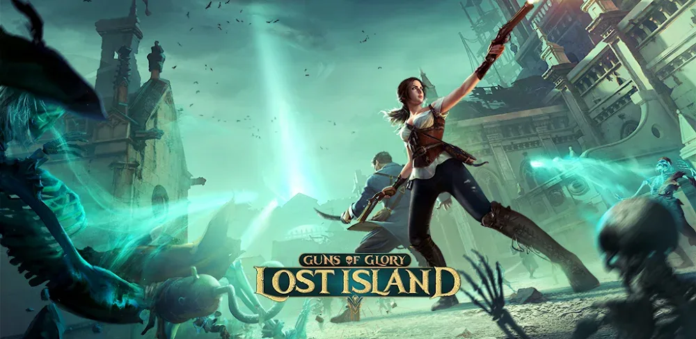 Tangkapan layar gameplay 1 Guns of Glory: Lost Island