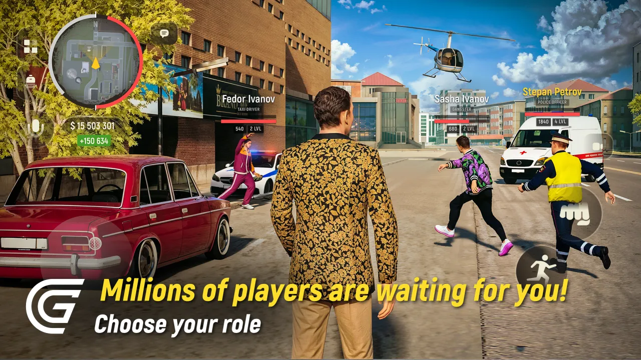 Grand Mobile: RP Life Simulator capture d'écran 1