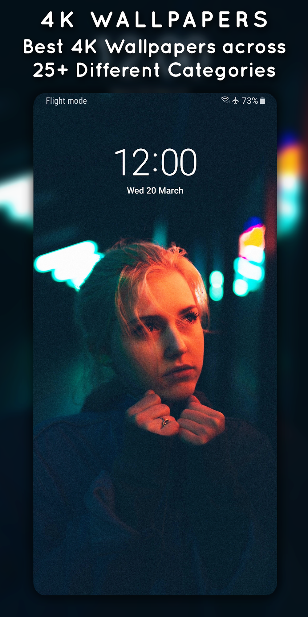 Capture d'écran 4K Wallpapers 4
