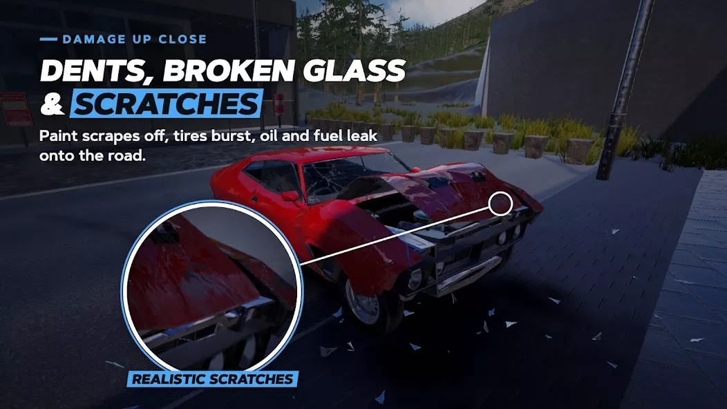 Capture d'écran du gameplay de Flexbody Car Crash: Soft Body 3