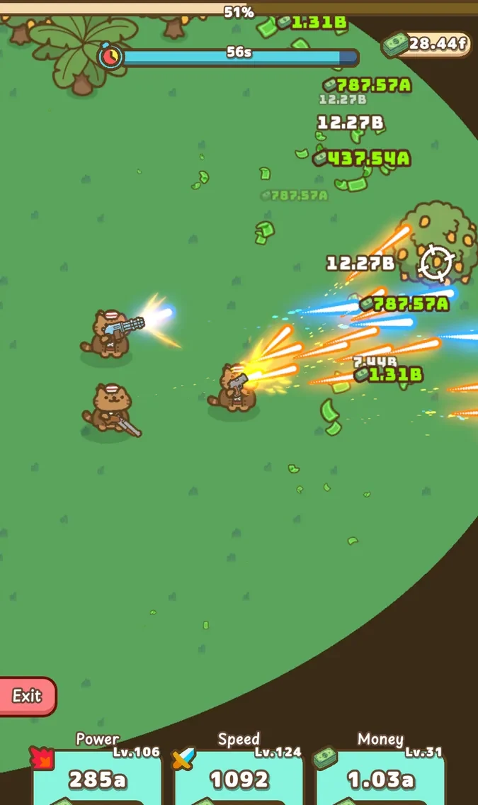Capture d'écran Idle Cat Gunner 8