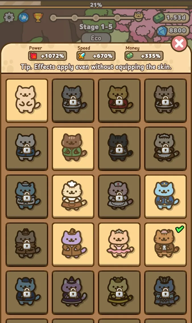 Capture d'écran Idle Cat Gunner 6