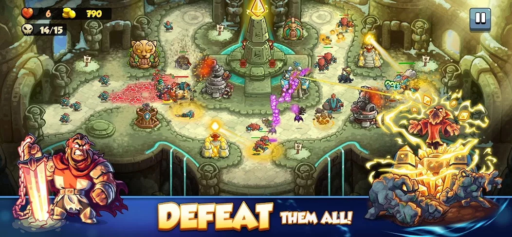 Capture d'écran 1 de Kingdom Rush 6: Genesis TD