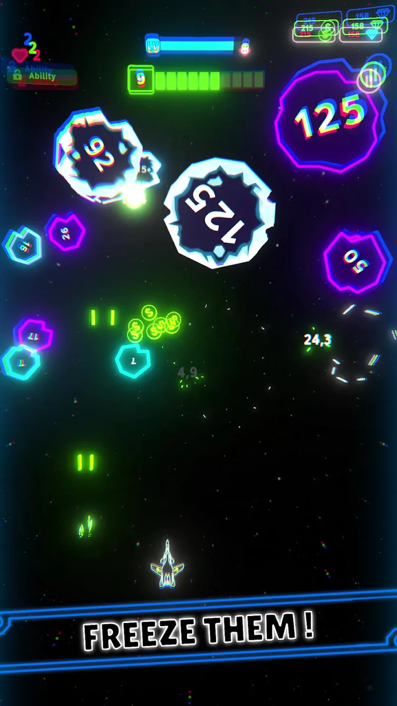 Capture d'écran Neon Wings 3