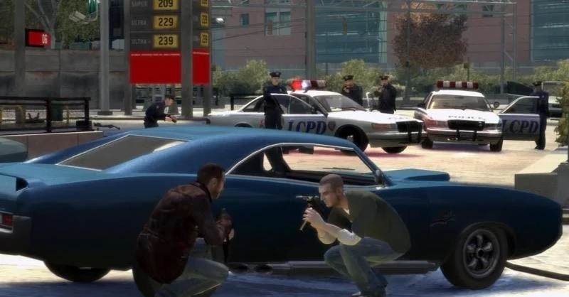 Capture d'écran de gameplay Grand Theft Auto IV 2