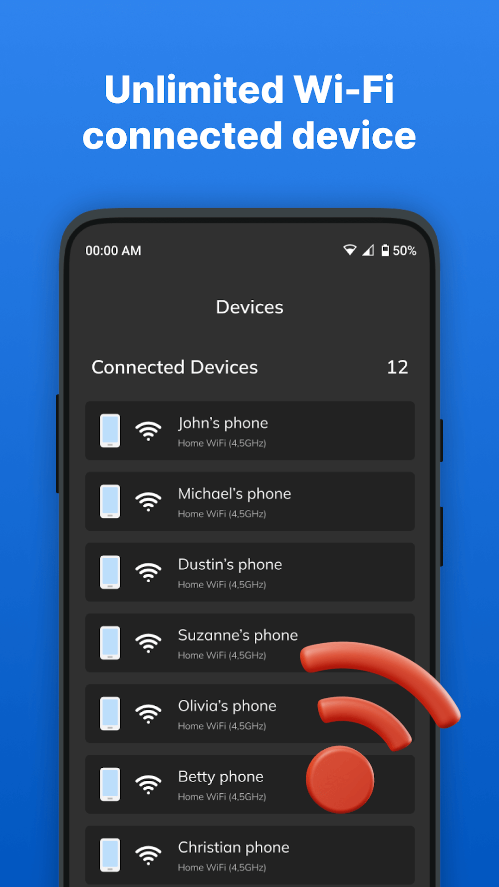 Capture d'écran WiFi Hotspot 2