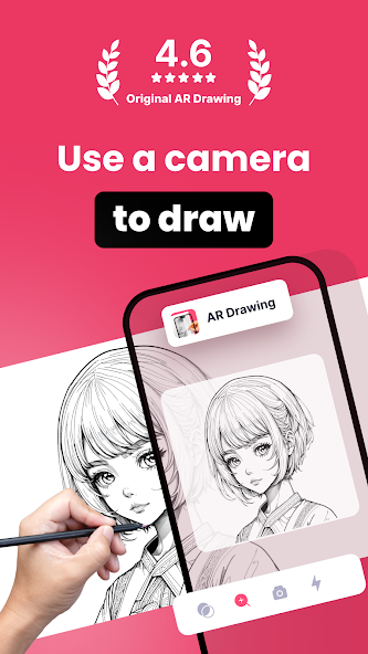 Capture d'écran de l'application AR Drawing: Sketch & Paint 1