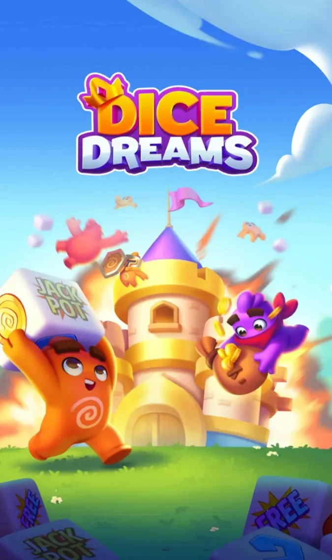 Capture d'écran du gameplay de Dice Dreams 1