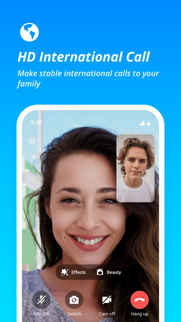 Capture d'écran de l'application Imo Beta 2