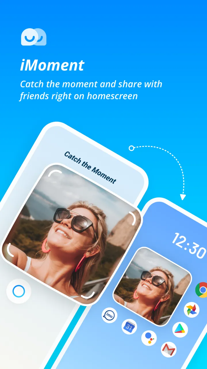 Capture d'écran de l'application Imo Beta 7