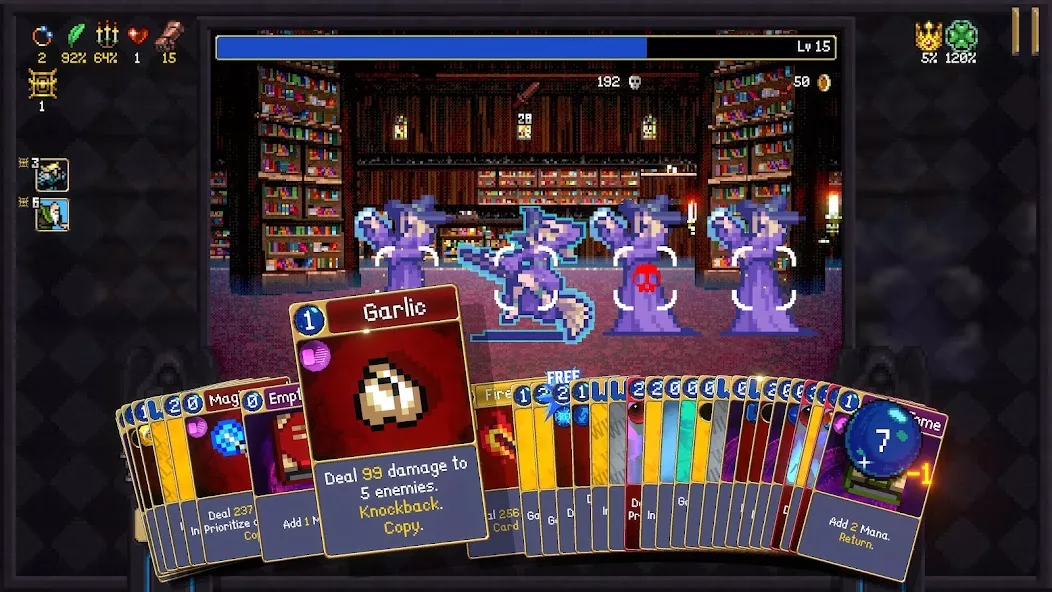 Vampire Crawlers capture d'écran du gameplay 2