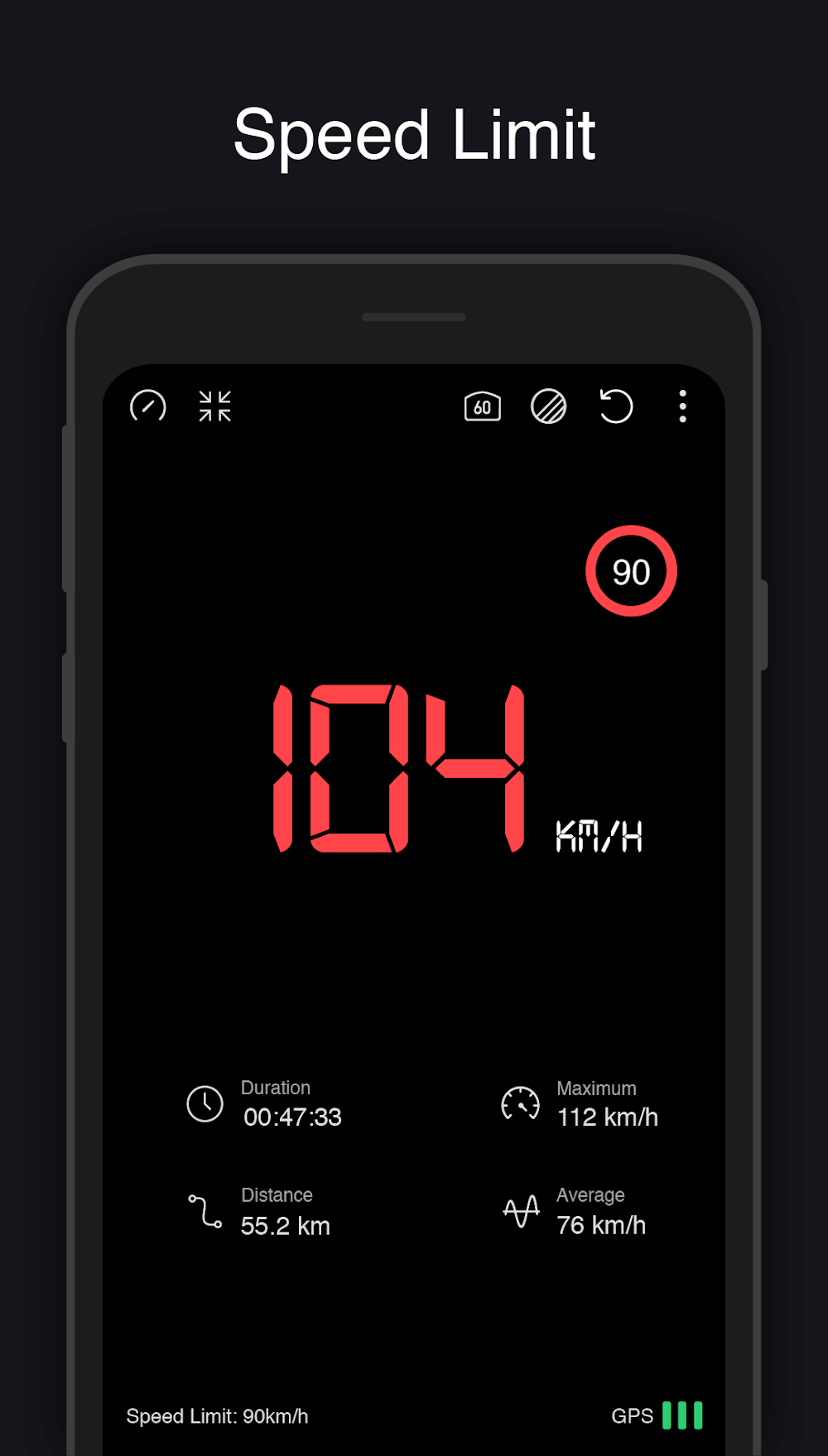 Capture d'écran Speedometer 2