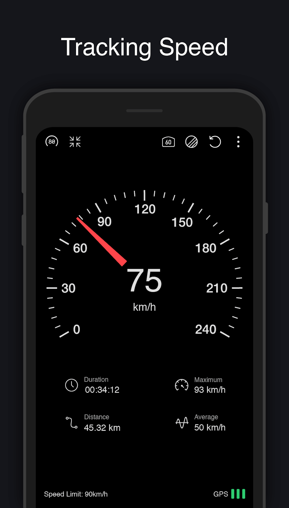 Capture d'écran Speedometer 1
