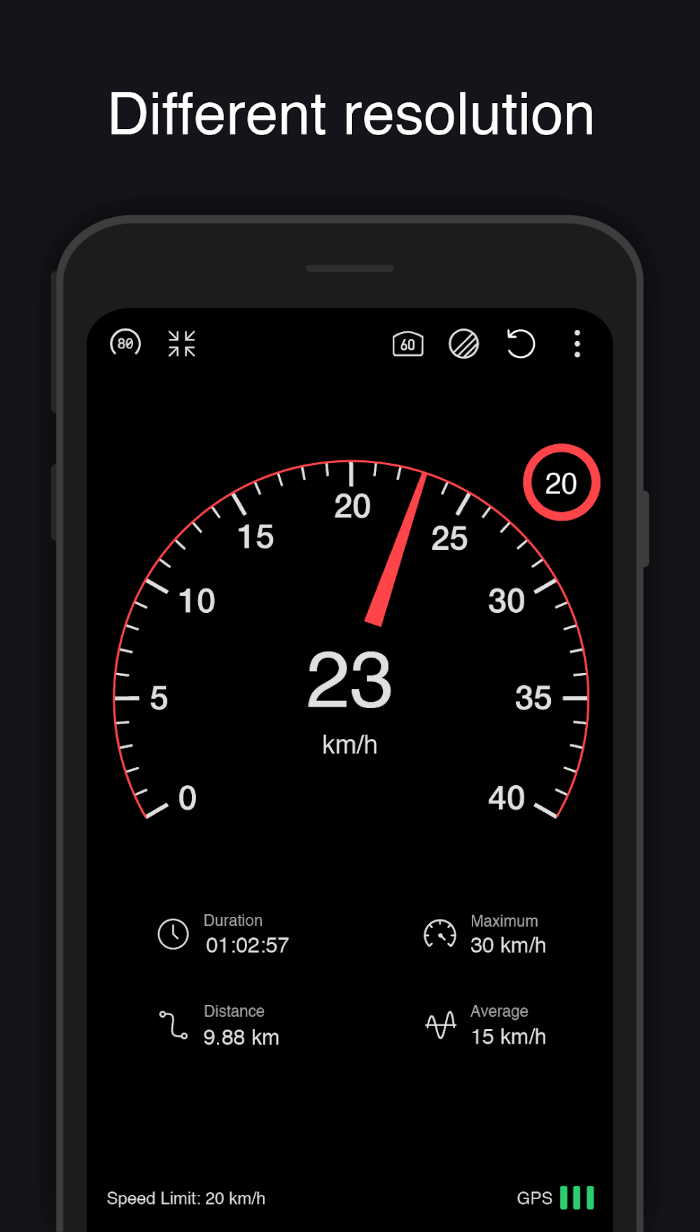 Capture d'écran Speedometer 6