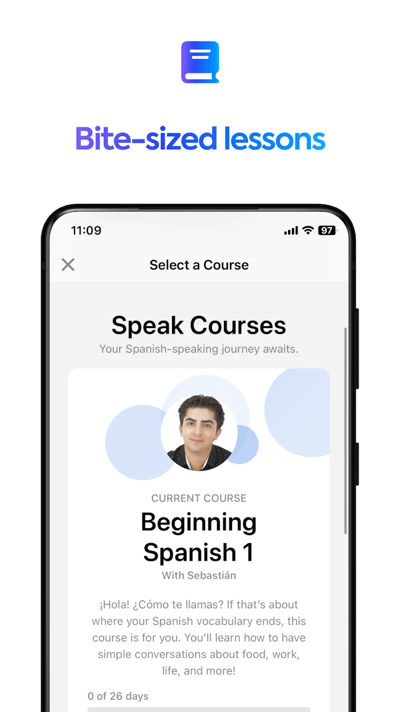 Speak capture d'écran 5