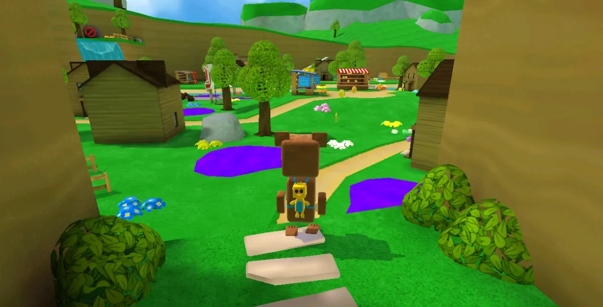Capture d'écran du gameplay de Super Bear Adventure 1