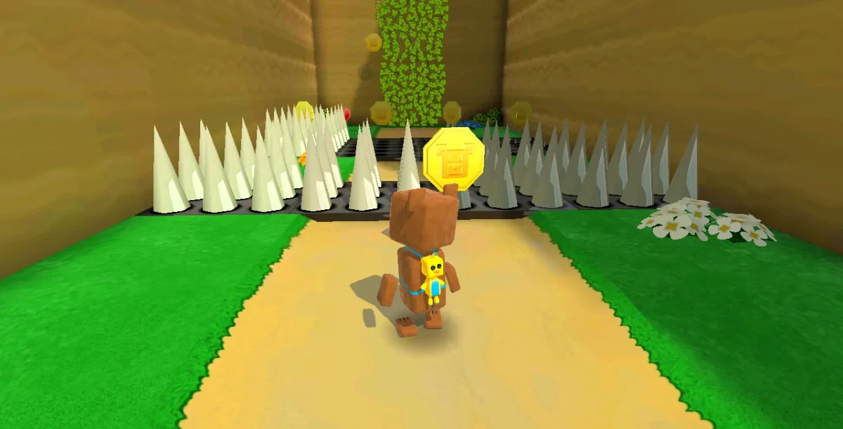 Capture d'écran du gameplay de Super Bear Adventure 3