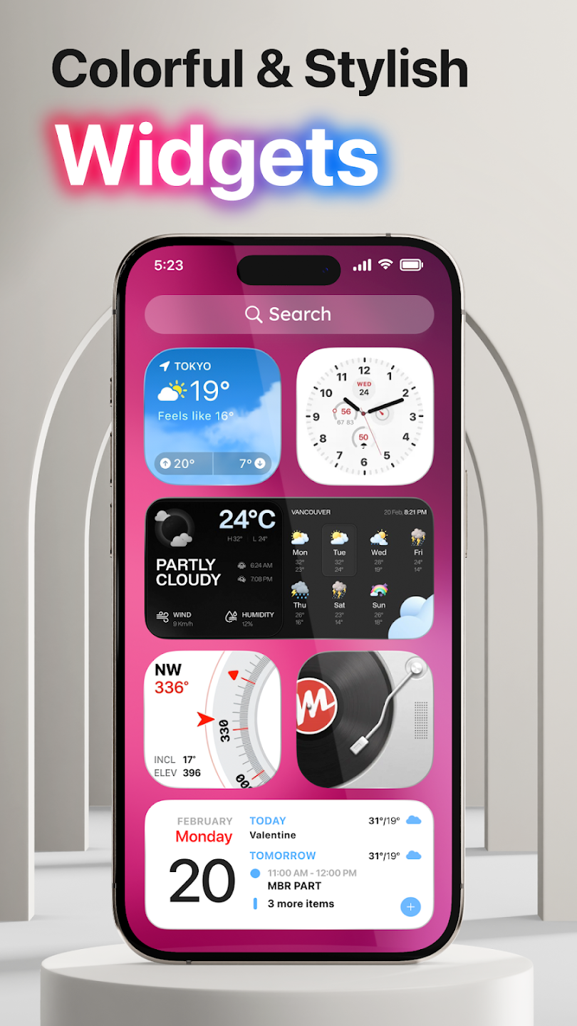 Capture d'écran 2 de Launcher OS Pro