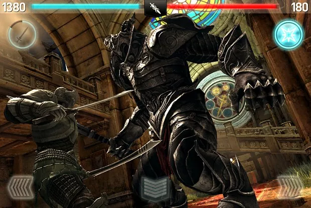 Capture d'écran du gameplay d'Infinity Blade 2 2