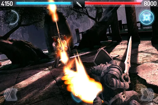 Capture d'écran du gameplay d'Infinity Blade 2 3