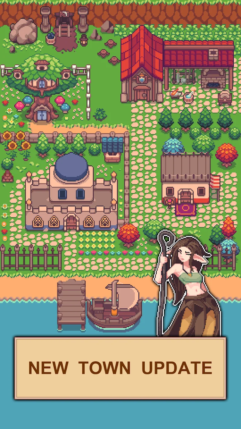 Capture d'écran du gameplay d'Idle Sword Master 2