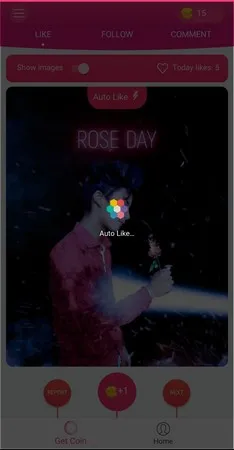 Vista previa de la app InstaUp 2