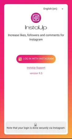 Vista previa de la app InstaUp 4