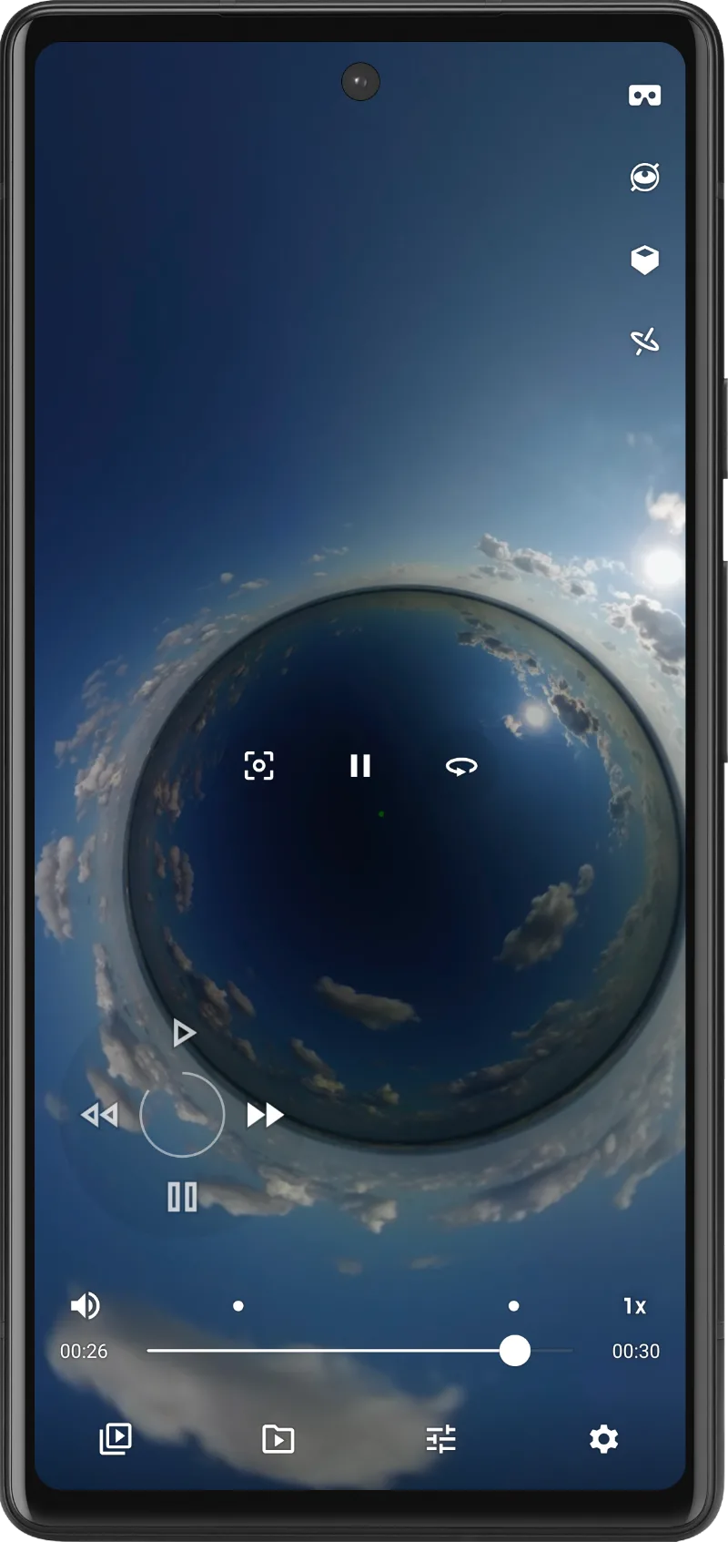 Captura de pantalla 2 de la app VR Media Player