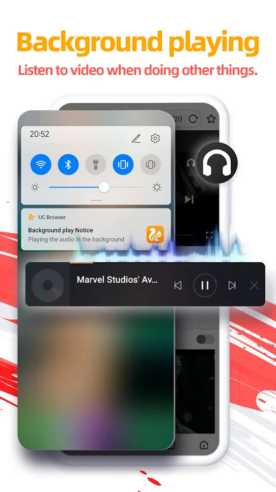 Tangkapan layar pratinjau UC Browser 2