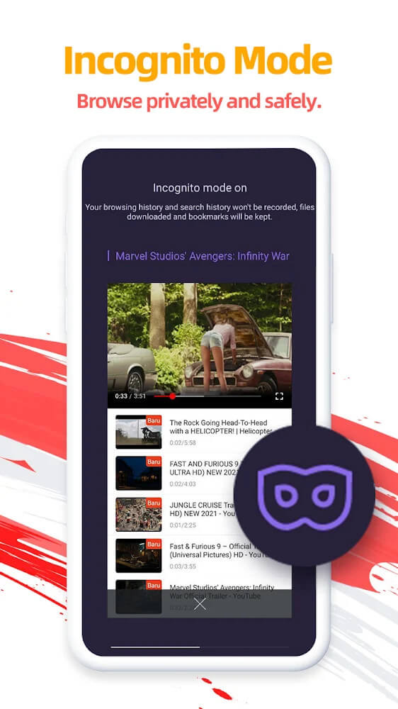 Tangkapan layar pratinjau UC Browser 4