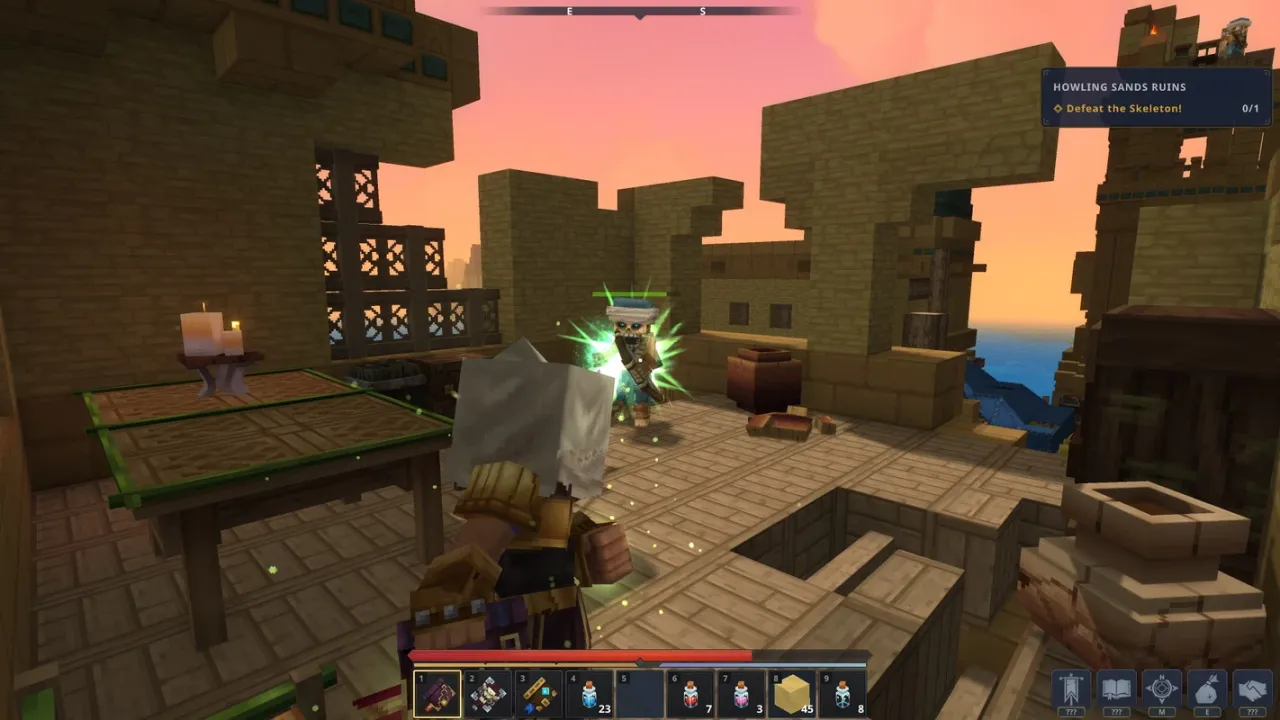 Captura de pantalla 2 del gameplay de Hytale