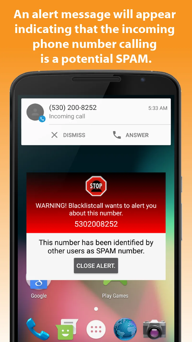 Captura de pantalla 1 de Block-Spam