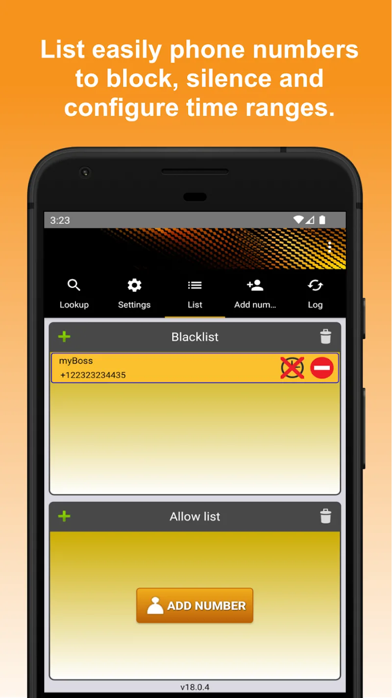 Captura de pantalla 3 de Block-Spam