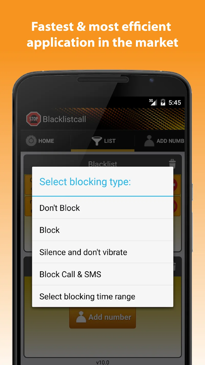 Captura de pantalla 5 de Block-Spam