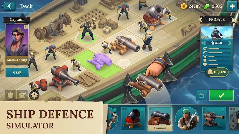 Capture d'écran 2 de Pirate Ships