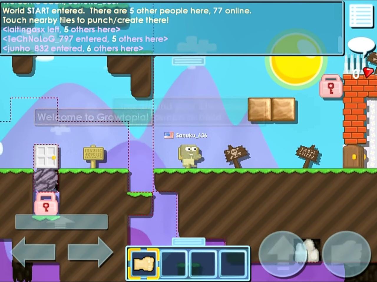 Aperçu du gameplay de Growtopia 6