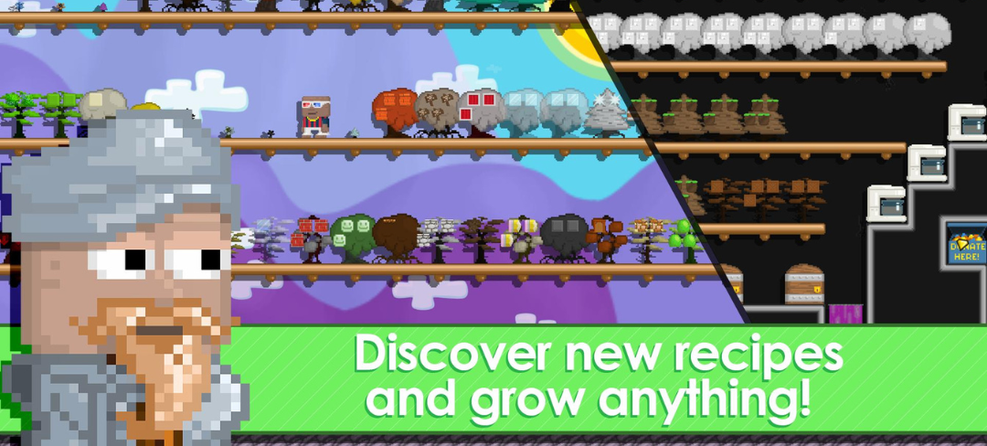 Capture d'écran du gameplay de Growtopia 3