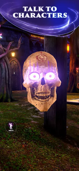 Captura de pantalla del juego Waltz of the Wizard 3