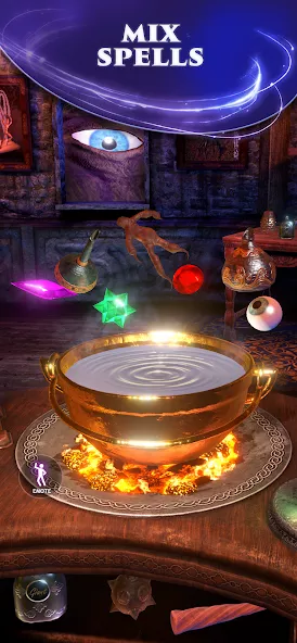 Captura de pantalla del juego Waltz of the Wizard 2