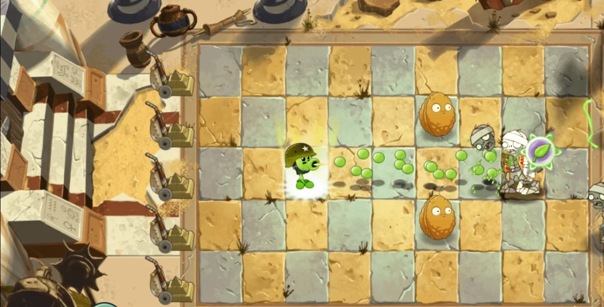 Captura de pantalla 1 del juego Plants vs Zombies 2