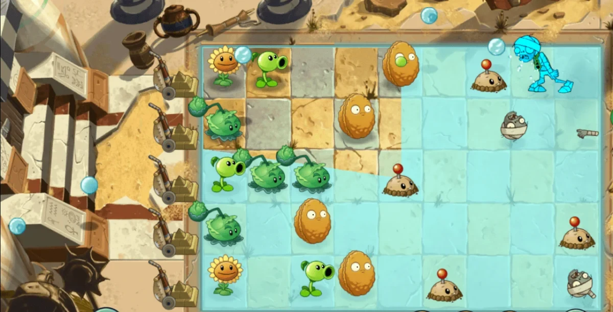 Captura de pantalla 3 del juego Plants vs Zombies 2