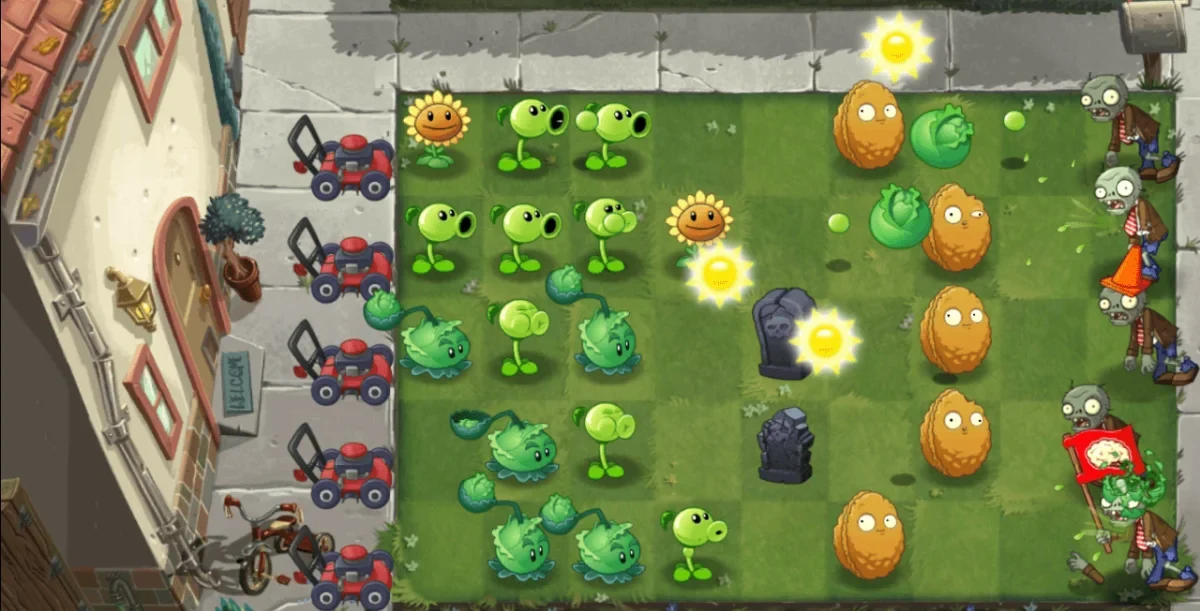 Captura de pantalla 2 del juego Plants vs Zombies 2