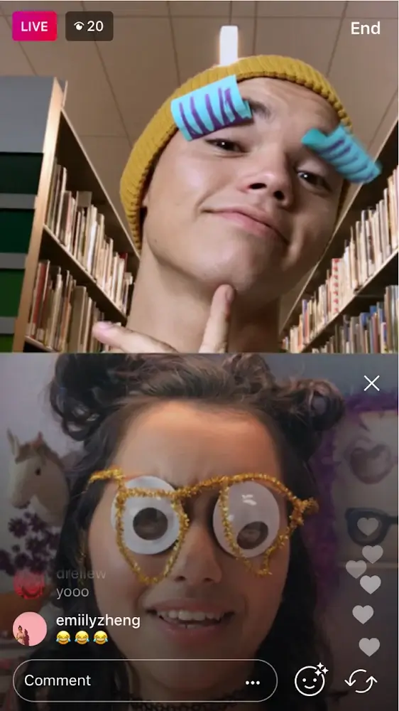 Capture d'écran Instagram 5