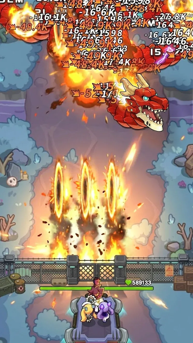 Captura 2 de Dragon Fever TD!