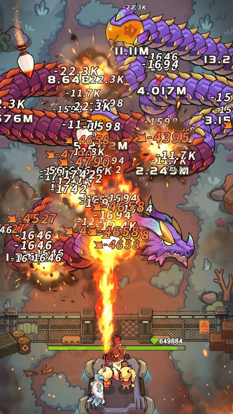 Captura 4 de Dragon Fever TD!