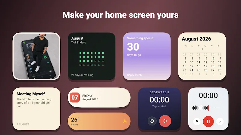 Capture d'écran 5 de Colorgen Widgets