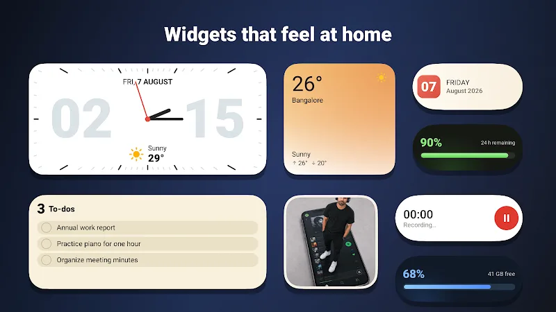 Capture d'écran 1 de Colorgen Widgets