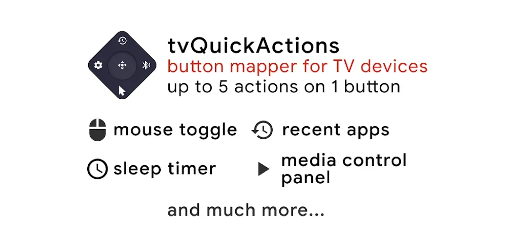 Pratinjau aplikasi tvQuickActions Pro 1
